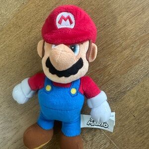 Nintendo Super Mario Plush with Red and Blue Outfit